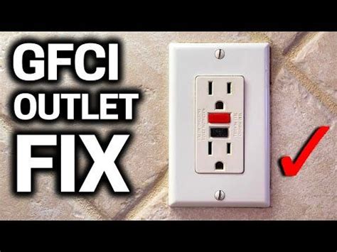 How To Replace A Gfci Outlet Not Working Youtube Gfci Outlet Work