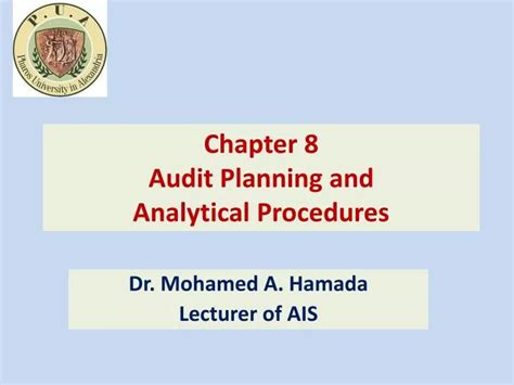 Ppt Chapter Audit Planning And Analytical Procedures Powerpoint