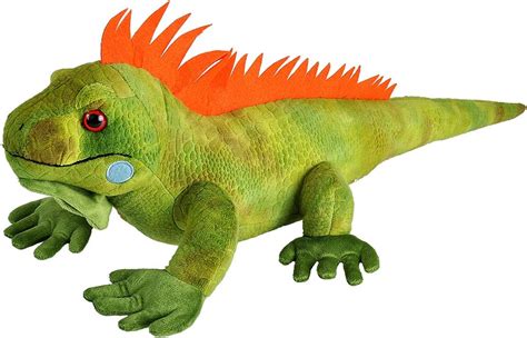 Wild Republic 12905 Iguana Plush Cuddlekins Cuddly Soft Toys Kids