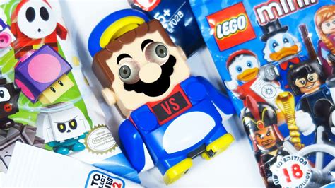 Марио ПРОТИВ минифигурок Лего / 71028 / 71386 / 71024 - YouTube