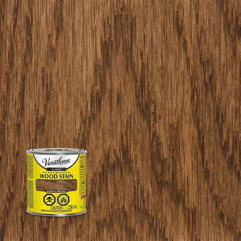 Varathane Classic Penetrating Oil Based Wood Stain In Special Walnut 236 Ml The Home Depot Canada