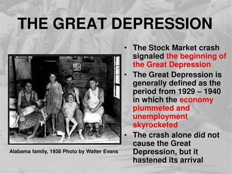 Ppt The Great Depression Begins Powerpoint Presentation Free