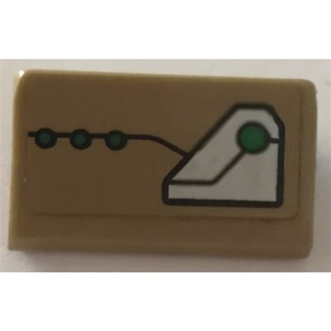 Lego Slope X With Green Dots Sticker Brick Owl