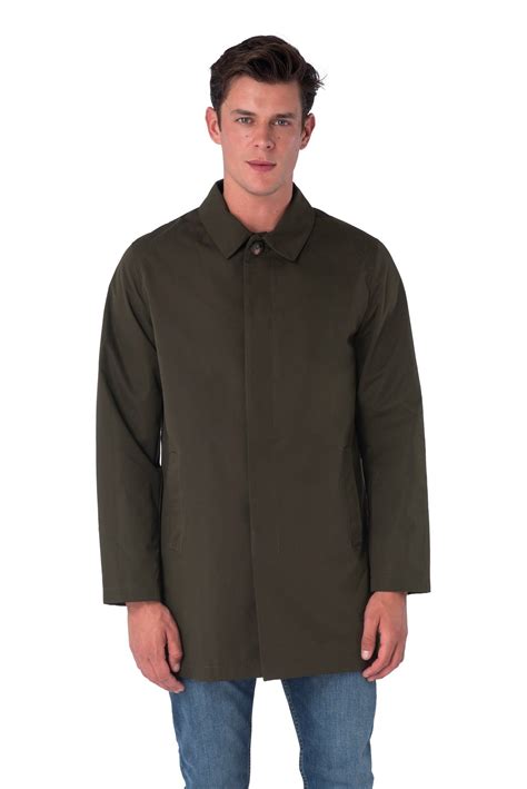 Harry Brown Brown Trench Coat Chef Jackets Shirt Dress Mens Tops