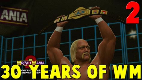 WWE 2K14 30 Years Of WrestleMania Walkthrough Part 2 Hulk Hogan Vs