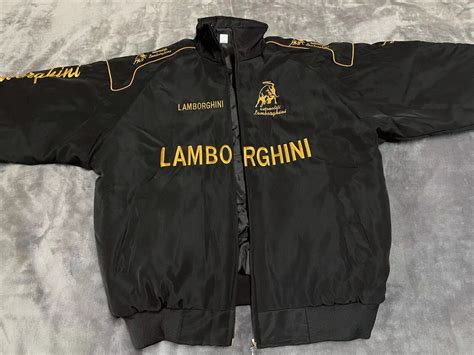 Vintage Lamborghini Jacket Manga Essentials