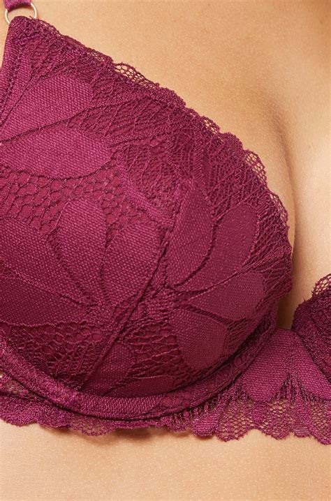 Bra No 2 Plunge Push Up Bra Epatante Prune Etam