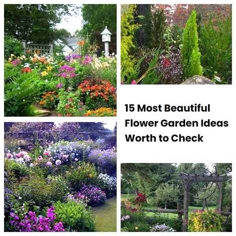 Most Beautiful Flower Garden Ideas Worth To Check Sharonsable