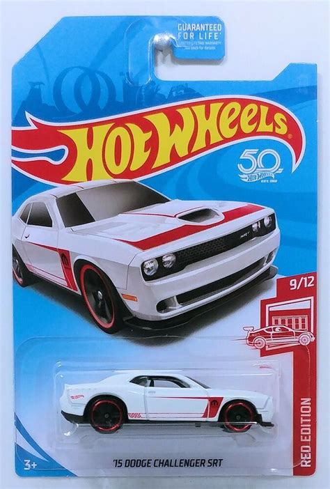 Hot Wheels Dodge Challenger Srt Target Exclusive Red Edition Hotwheels Dodge