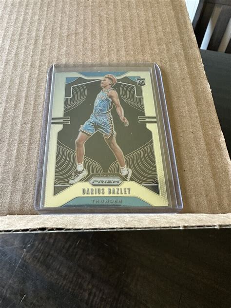 Panini Prizm Darius Bazley Rookie Card Thunder Rc Ebay