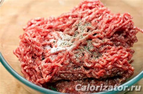 Фарш домашний - калорийность, состав, описание - Calorizator.ru
