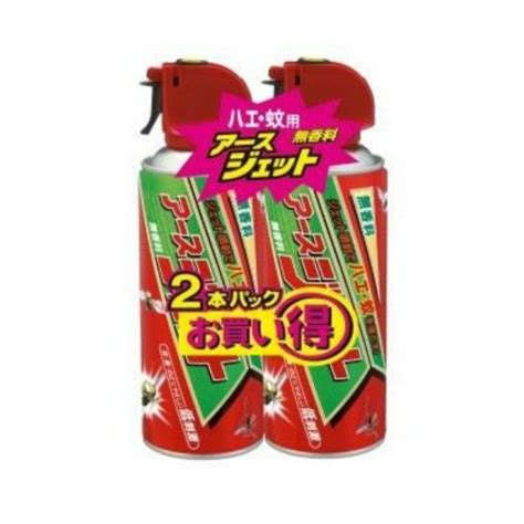 アース製薬 アースジェット 450ml 2本パック × 5 ハエ、蚊駆除剤 最安値・価格比較 Yahooショッピング｜口コミ・評判