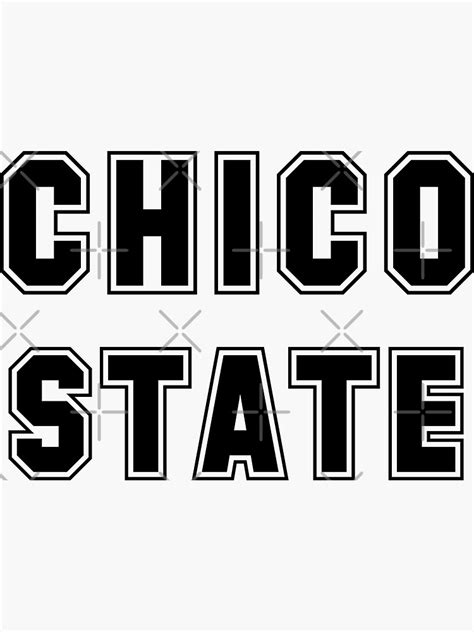 Chico State Sticker By Design Maniya Redbubble