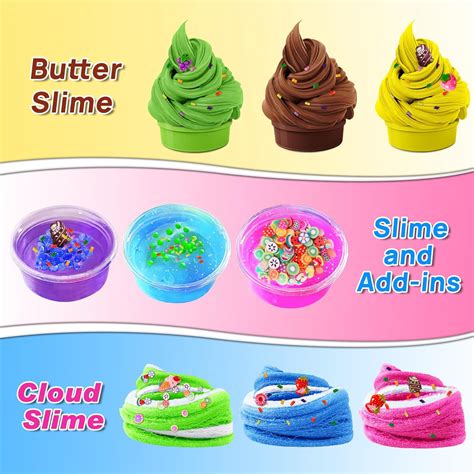 Kit De Slime De Helado Kit De Fabricaci N De Limo Para Ni As De A