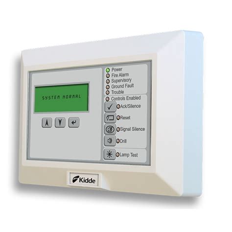 Lcd Text Annunciator With Common Controls French Steel Fire Equipment