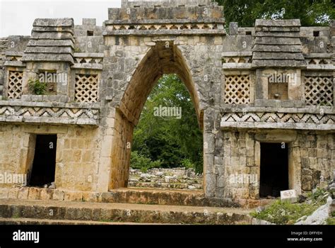 Mayan Ruins Labná Puuc Route Yucatan Mexico Stock Photo Alamy