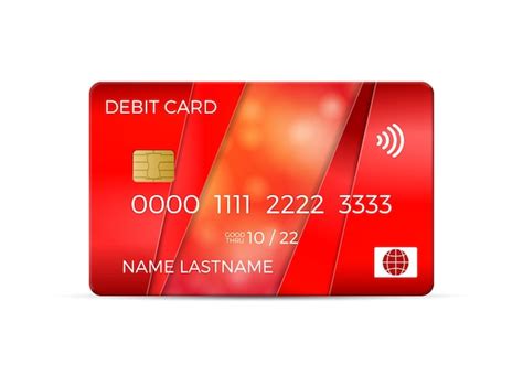 Premium Vector Debit Card