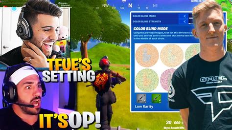 Nickmercs Showed Me Tfue S Secret Setting That Improves Gameplay Fortnite Battle Royale Youtube