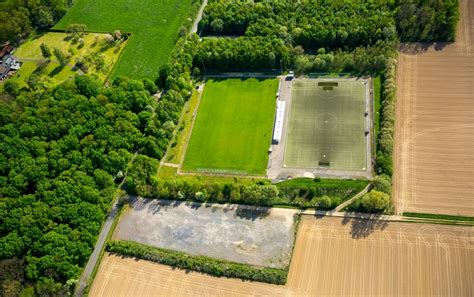 Hamm Von Oben Ensemble Der Sportplatzanlagen Des Sv Westfalia Rhynern