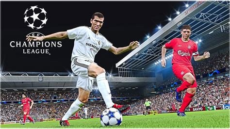 Liverpool 2005 Vs Real Madrid 2004 Champions League Pes 2021 YouTube