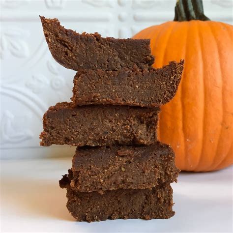 Vegan Pumpkin Brownies Paleo And Gluten Free A Sweet Alternative