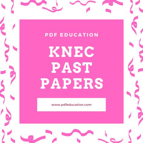 Communication Knec Notes Past Exam Papers Craft Certificate Pdf