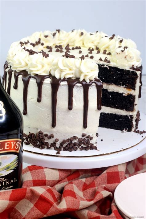 Bailey S Irish Cream Layer Cake Kitchen Fun With My Sons