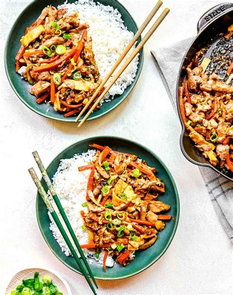 Moo Shu Chicken Table For Two® By Julie Chiou
