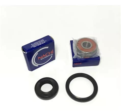 Kit Rolamento Retentores Rodas Honda Xr Tornado Nachi