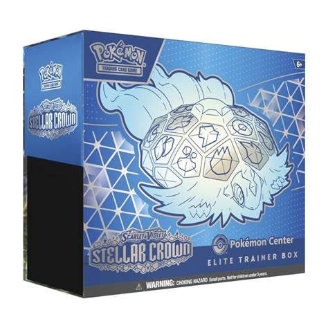 Pokémon Tcg Scarlet And Violet Stellar Crown Pokémon Center Elite Trainer Box Pokémon Center