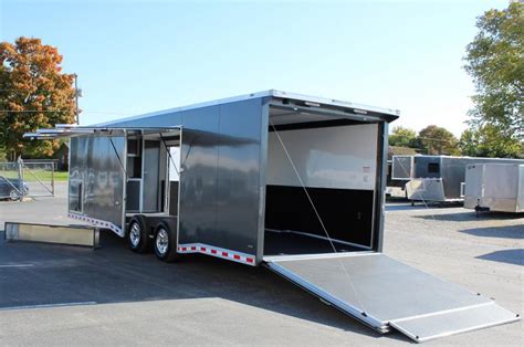 Enclosed Car Hauler For Sale Easy Exit 28 Large Escape Door Removable