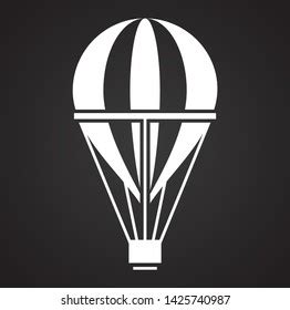Hot Air Balloons Set Hand Drawn Stock Vector Royalty Free Shutterstock