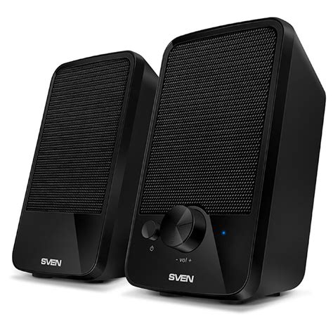 Колонки Sven 312, 2*2W, питание через USB, черный купить в интернет ...