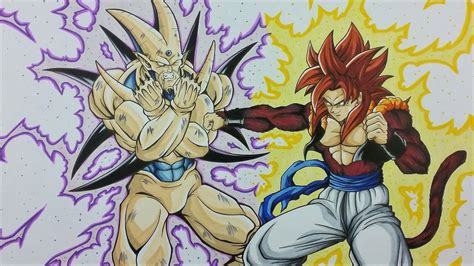 Ssj4 Gogeta Vs Omega Shenron By Ssgvegito On Deviantart