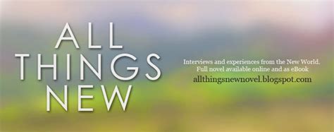 All Things New