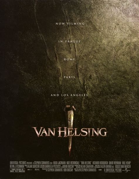 Van Helsing Movie Poster 2 Of 4 Imp Awards