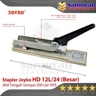 Jual Stapler Joyko HD 12L 24 Besar Mesin Staples Jilid HD 12L 24