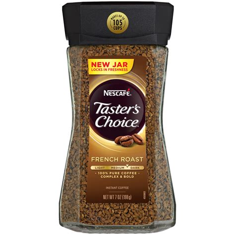 Nescafe Tasters Choice French Roast Medium Dark Roast Instant Coffee 7