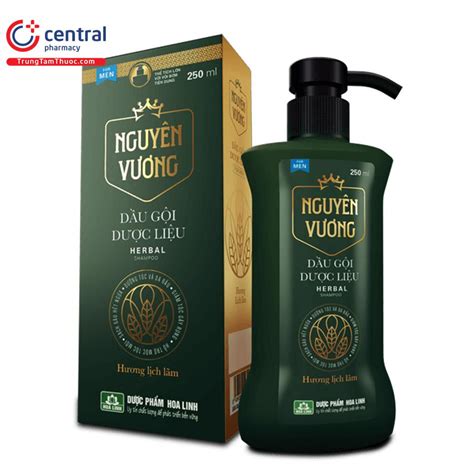 Dầu gội dược liệu Nguyên Vương - Hương thơm tinh tế cho phái mạnh