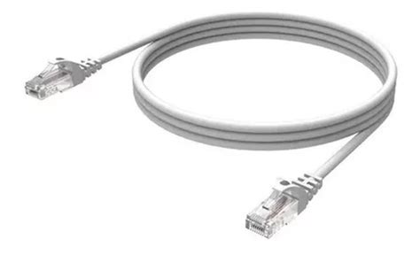 Cable Red Patch Cord Certificado Cat Mts Gris Gbps Trade Cuotas