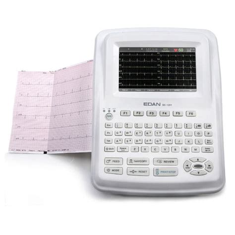 EDAN ECG SE 1201 Con DE 12 CANALES Y 12 DERIVACIONES Electrocardiógrafo