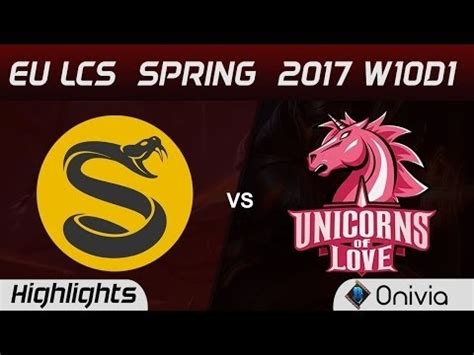 Spy Vs Uol Highlights Game Eu Lcs Spring W D Splyce Vs