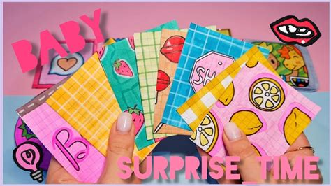 💘Baby🧸/Бумажные сюрпризы🦋/Распаковка🤟 #сюрпризыизбумаги # ...