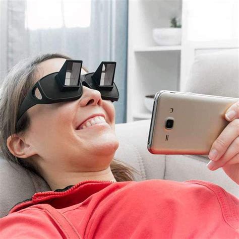 Lazy Prism Mirror Glasses Read Laying Down Bad Posture Glasses