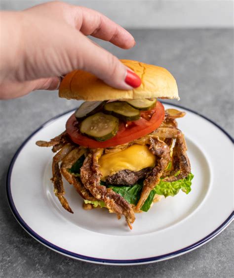 Old Bay Soft Shell Crab Burger | Carolyn's Cooking