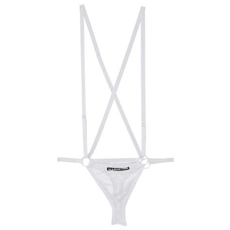 Iixpin Mankini Sexy Homme Body String Ouvert V String Bikini Thong