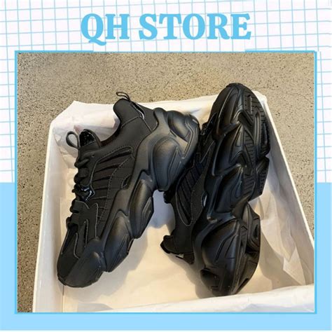 Giày Nữ Ullzang Thể Thao Độn Đế Cao cm Free Ship Dáng Hàn Quốc Hot Trend BigBuy