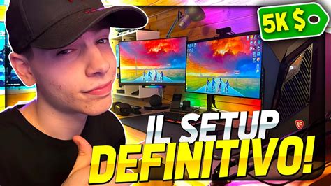 Il Setup Definitivo Tour Della Mia Postazione Da Gaming E Streaming