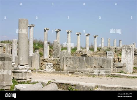 Turkey - Perga Stock Photo - Alamy