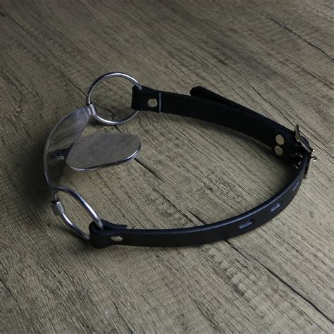 Stainless Steel Mouth Gag Lockable Bondage Restraint Gag Etsy